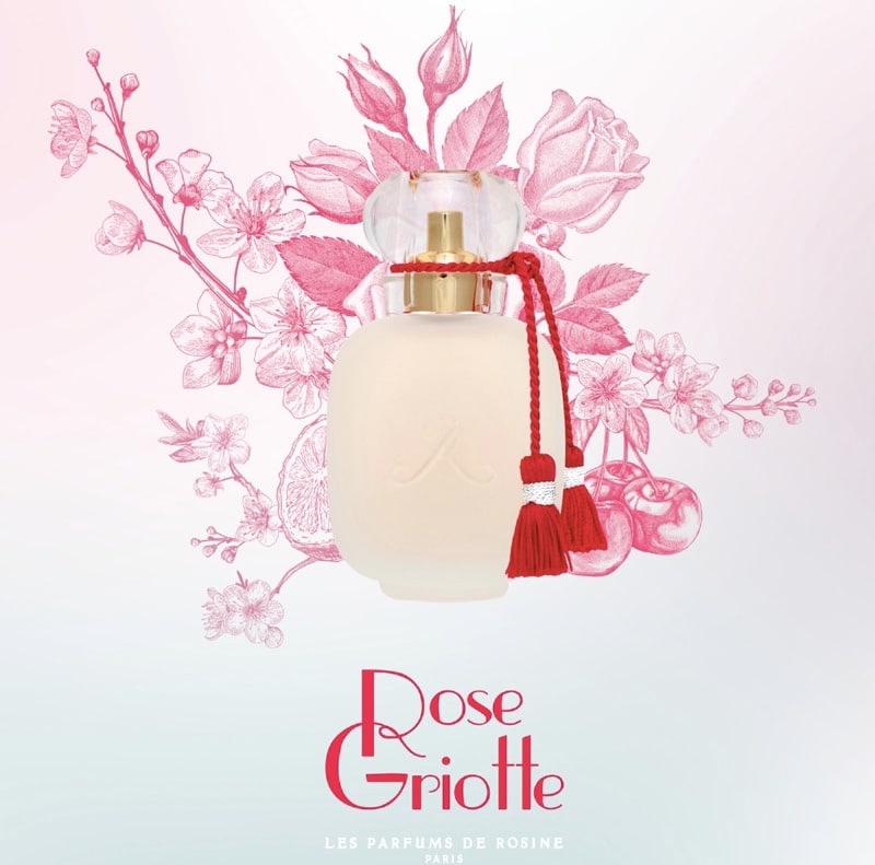 Eau de parfum Rose Griotte par ROSINE pour la fête des mères
