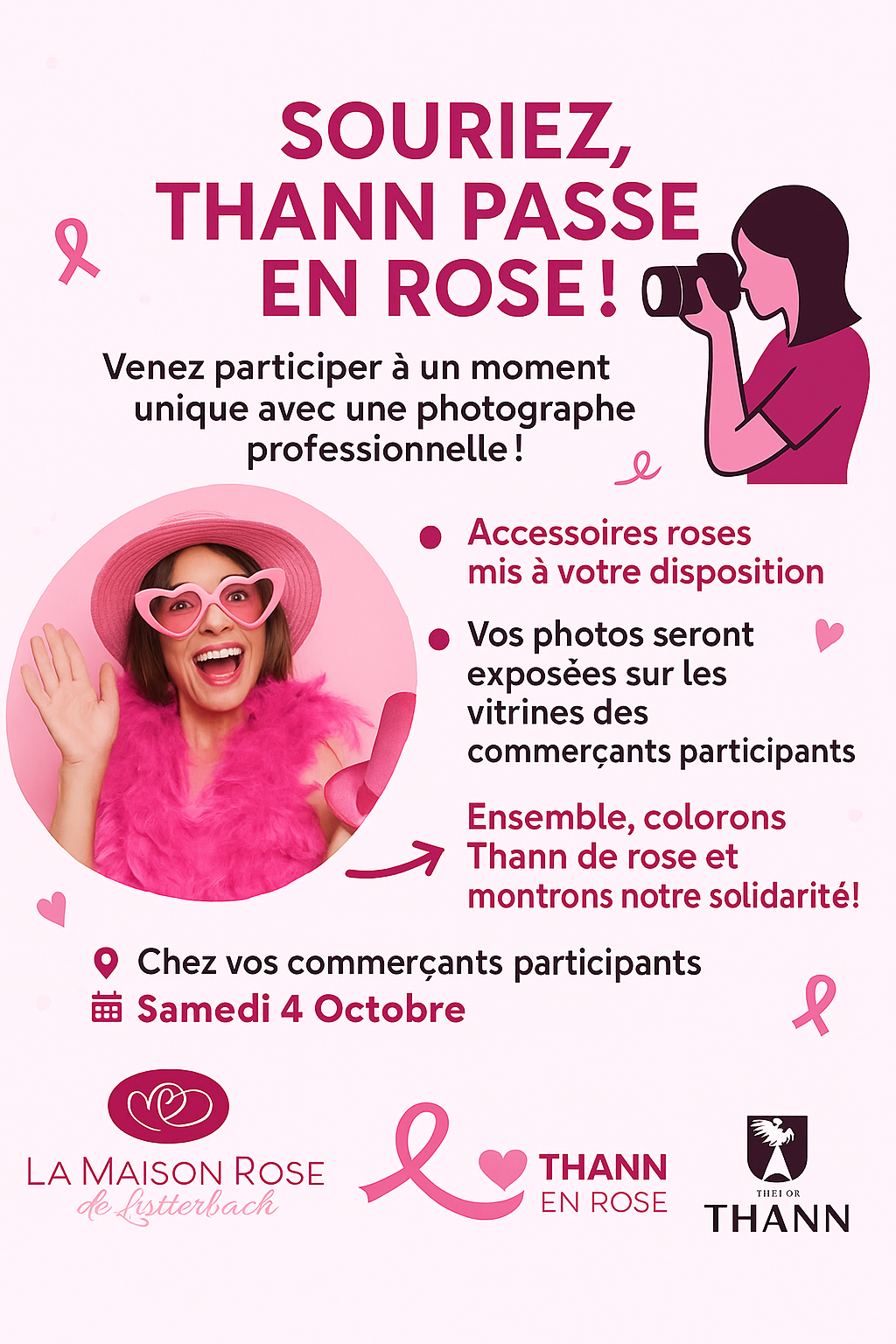 Souriez, Thann Passe en Rose!