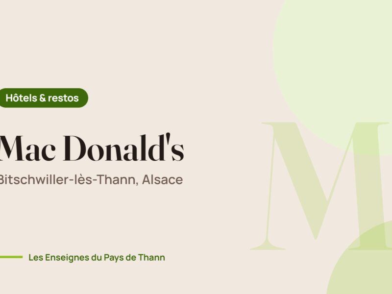 Visuel McDonald’s, restaurant à Bitschwiller-lès-Thann